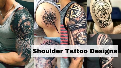 shoulder tattoo template|small shoulder tattoos for men.